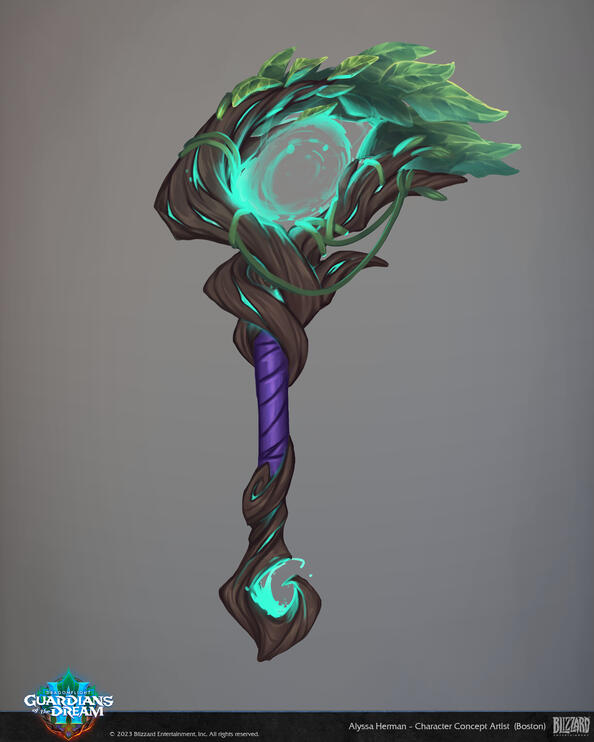 World of Warcraft - 10.2 - Emerald Dream Outdoor 1H Mace