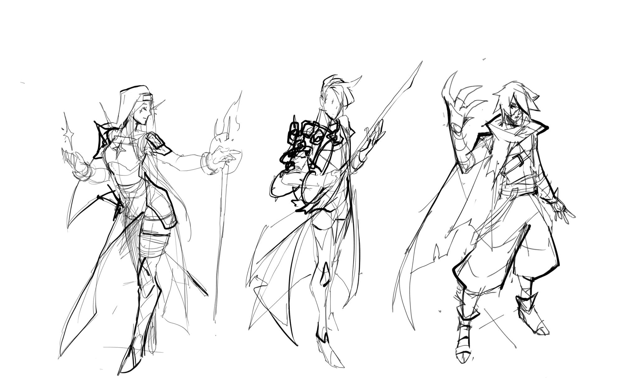 character sketches