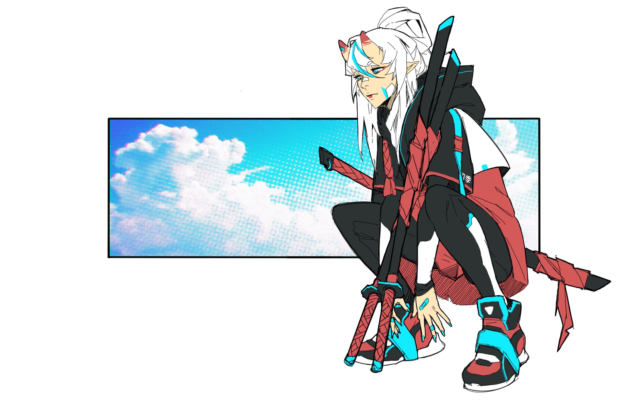 Original Character - Shiki - Techwear