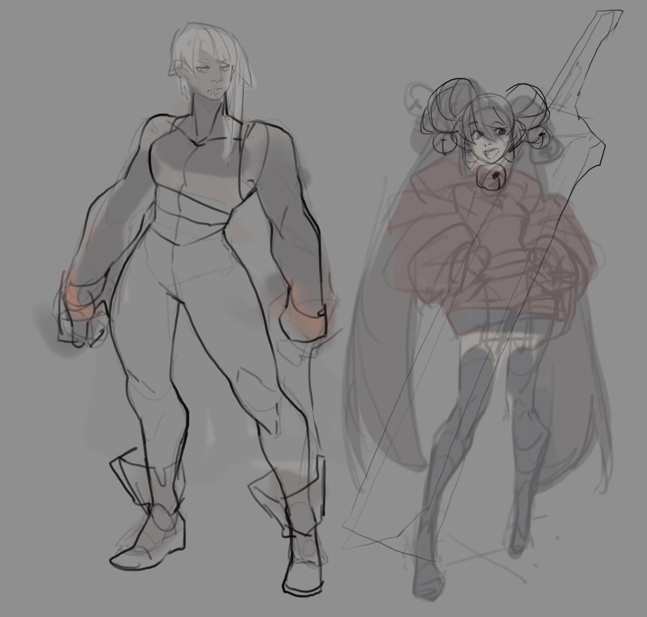 Blacksmith and Monster Hunter couple