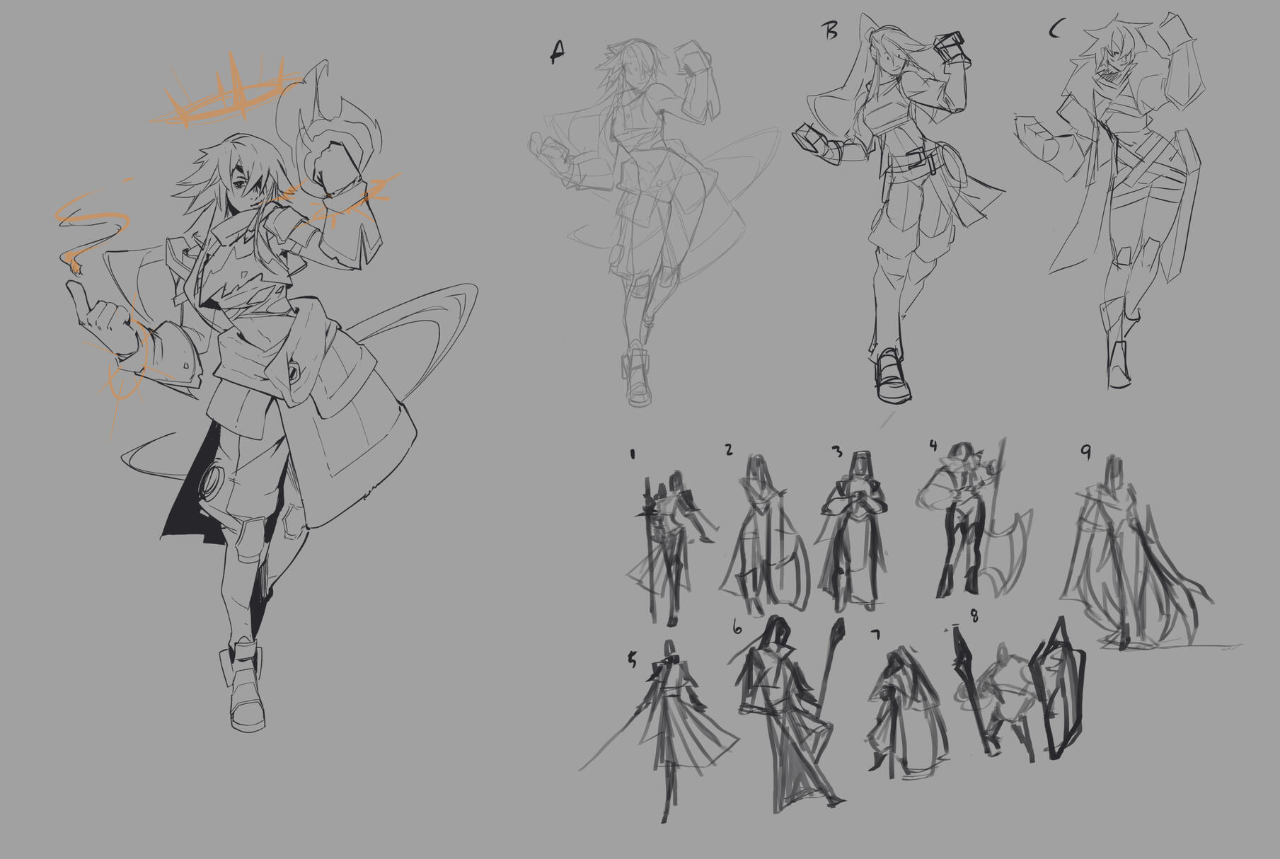 character sketches