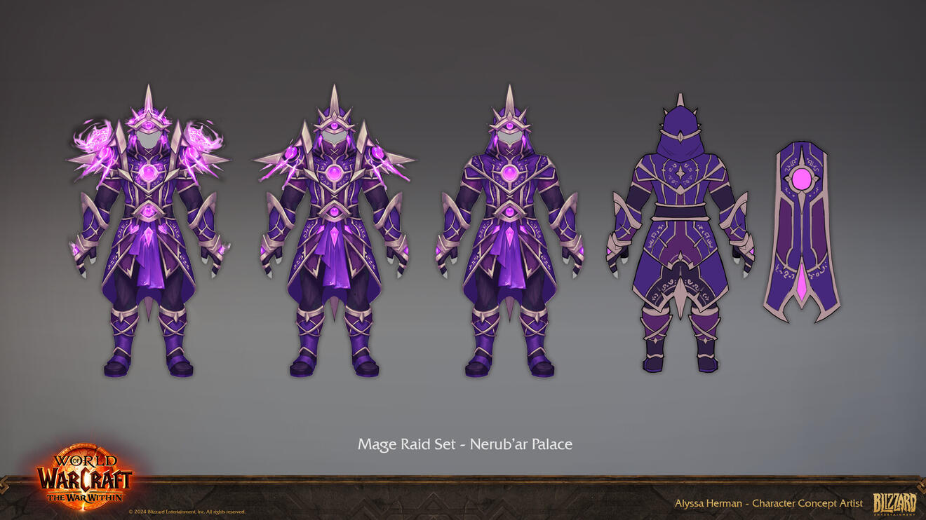 World of Warcraft - 11 - The War Within - Mage Raid Set