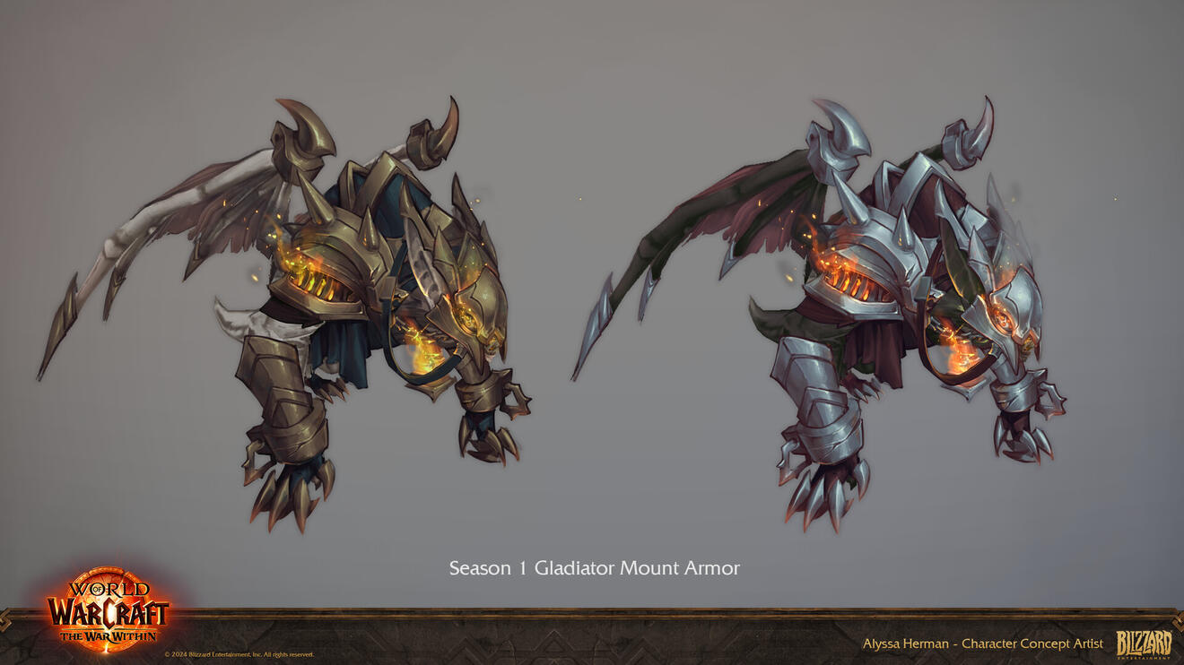 World of Warcraft - 11 - The War Within - S1 Gladiator Mount