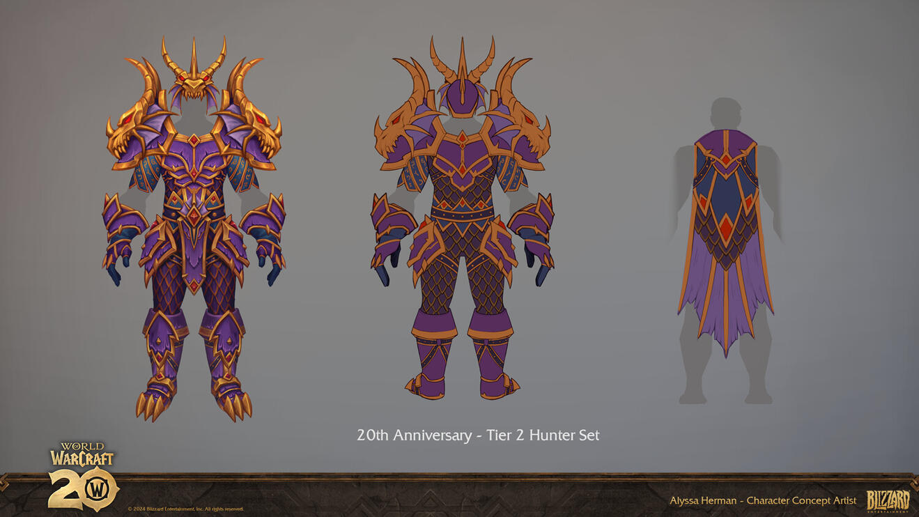 World of Warcraft - 20th Anniversary - Dragonstalker Tier 2 Uprez