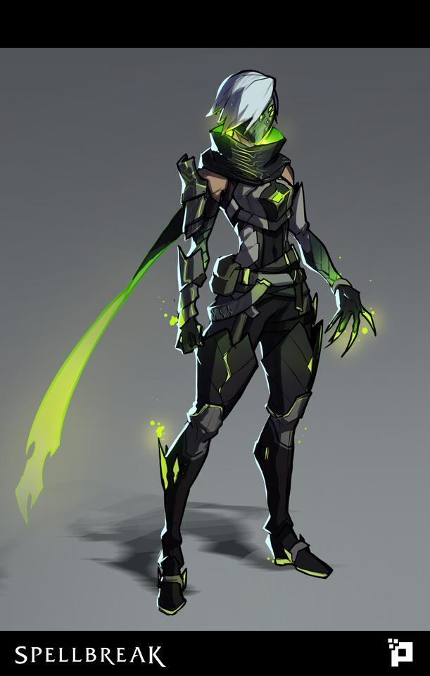 Spellbreak - Blackthorn (Unreleased Character) ↗