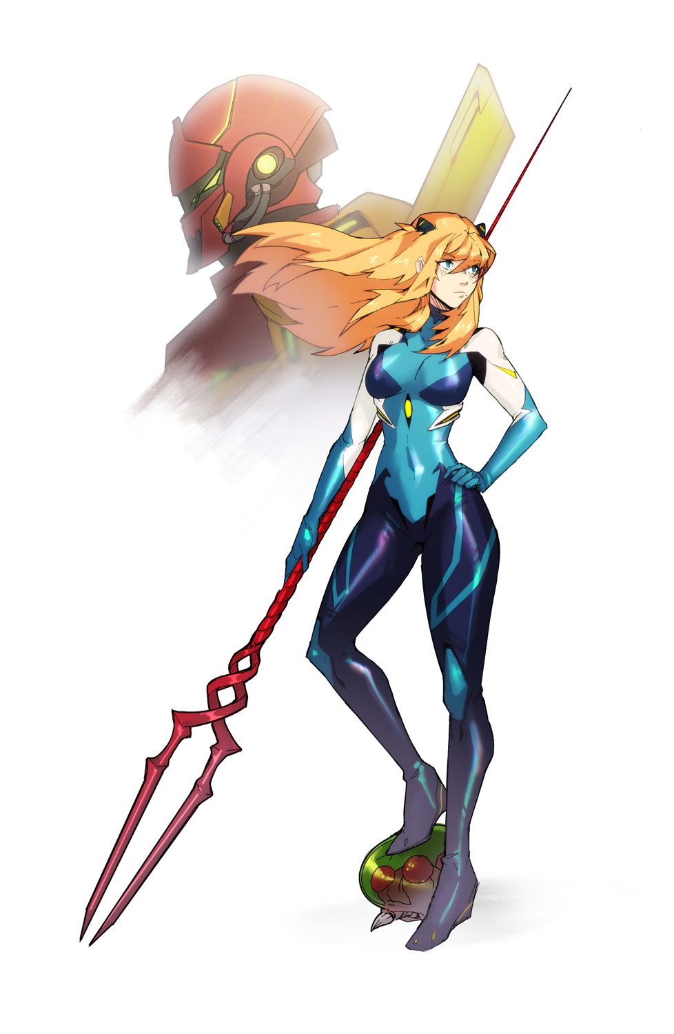 Fan Art - Samus as Asuka