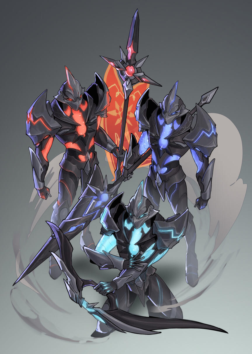 Genshin Tarot - Shadow Husks