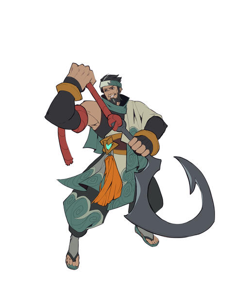 Village Chief - Flat colors