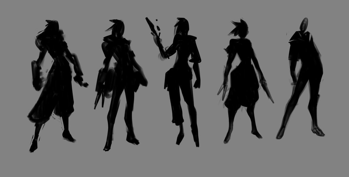silhouettes