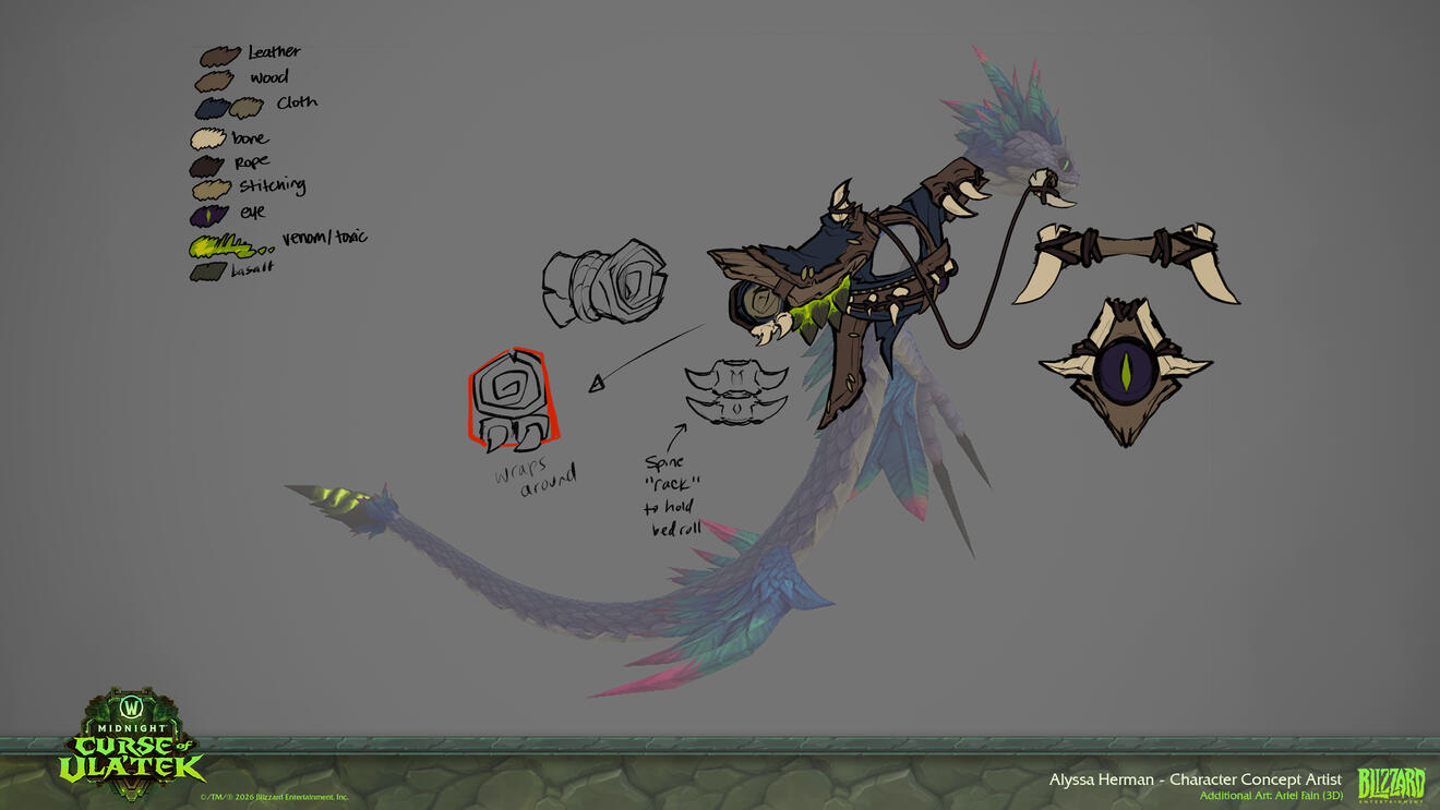 World of Warcraft - 12.1 - Curse of Ula'Tek - Windserpent Saddle