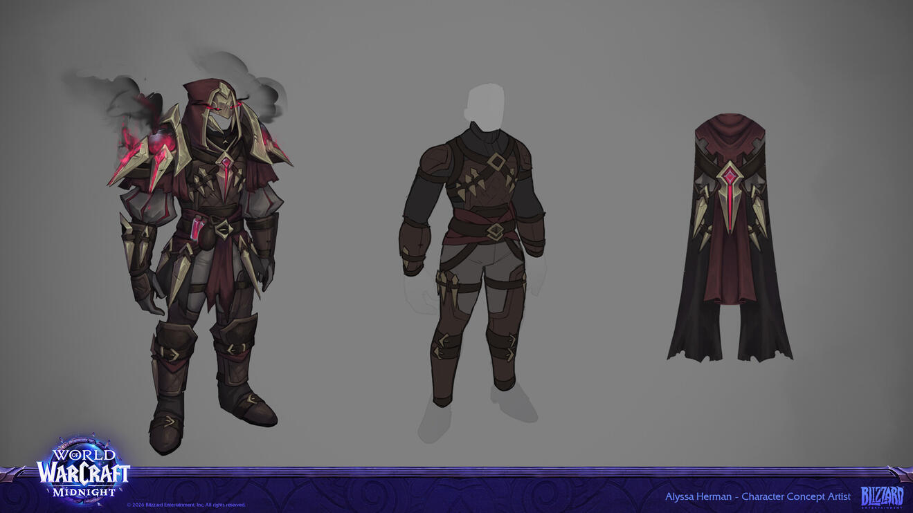 World of Warcraft - 12 - Midnight - Rogue Raid Set