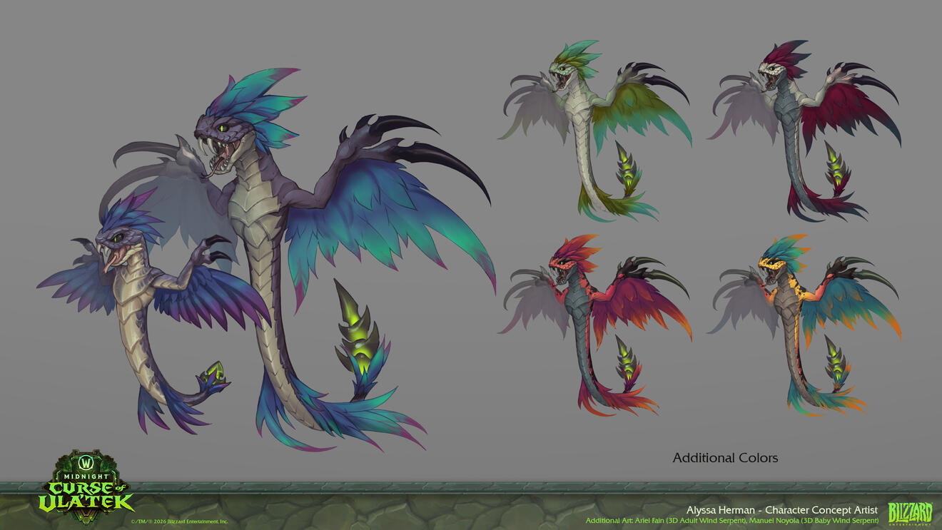 World of Warcraft - 12.1 - Curse of Ula'Tek - Windserpents