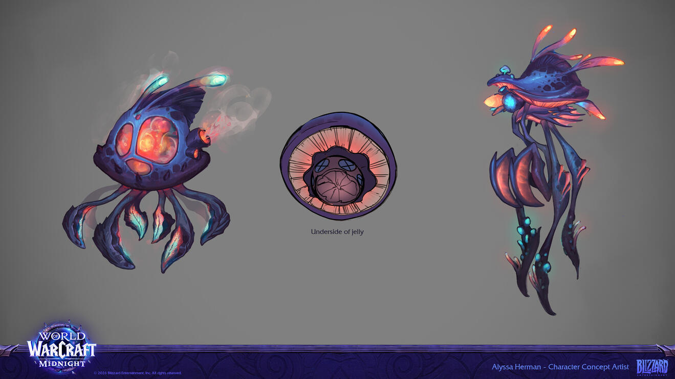 World of Warcraft - 12 - Midnight - Air Jelly and Fungal Strider Mod