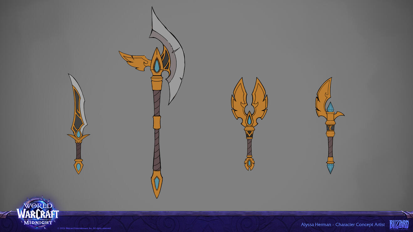World of Warcraft - 12 - Midnight - Blood Elf Questing Weapons