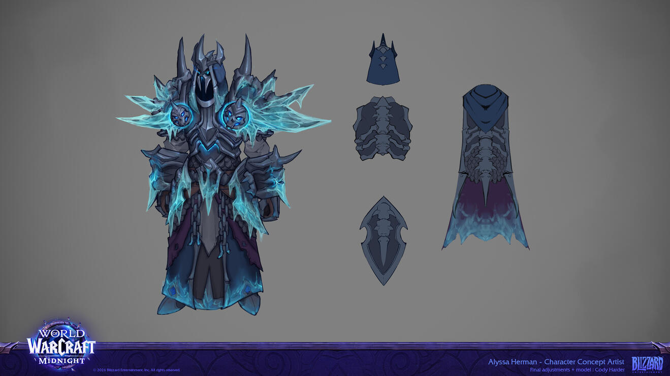 World of Warcraft - 12 - Midnight - Death Knight Raid Set